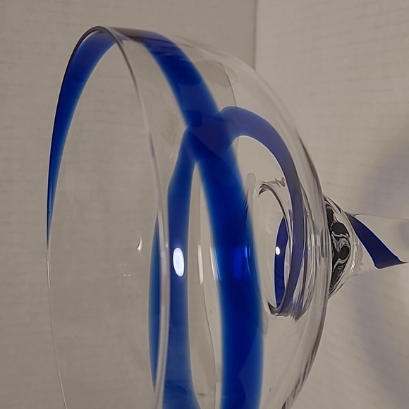 Set of 4 Mouth-blown Margarita Cocktail Glasses - Picture 5 of 16